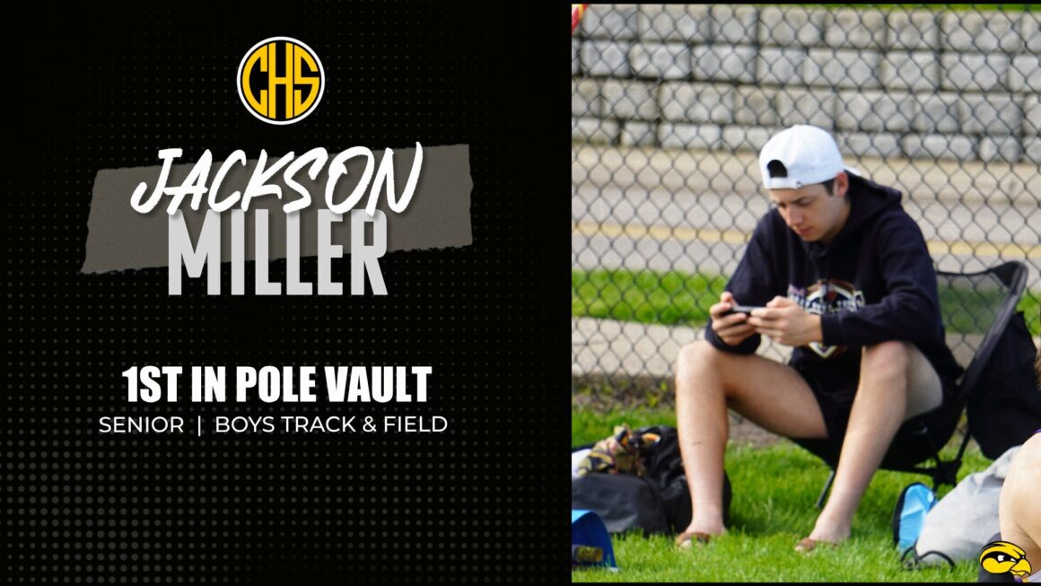 Jackson Miller Wins Pole Vault vs West Catholic