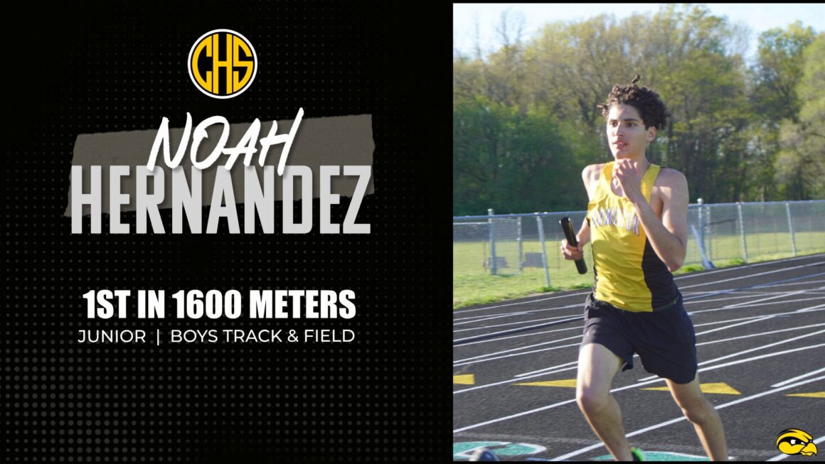 Noah Wins 1600m vs West Catholic!