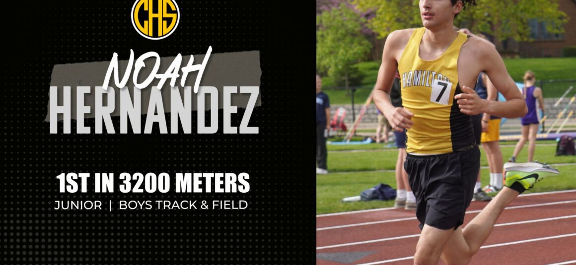 Noah Hernandez Wins 3200m Vs Spring Lake
