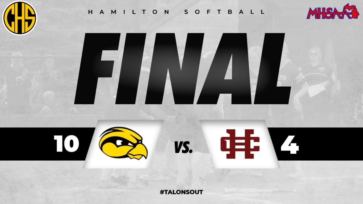 6/3 Softball won the District Championship vs Holland Christian