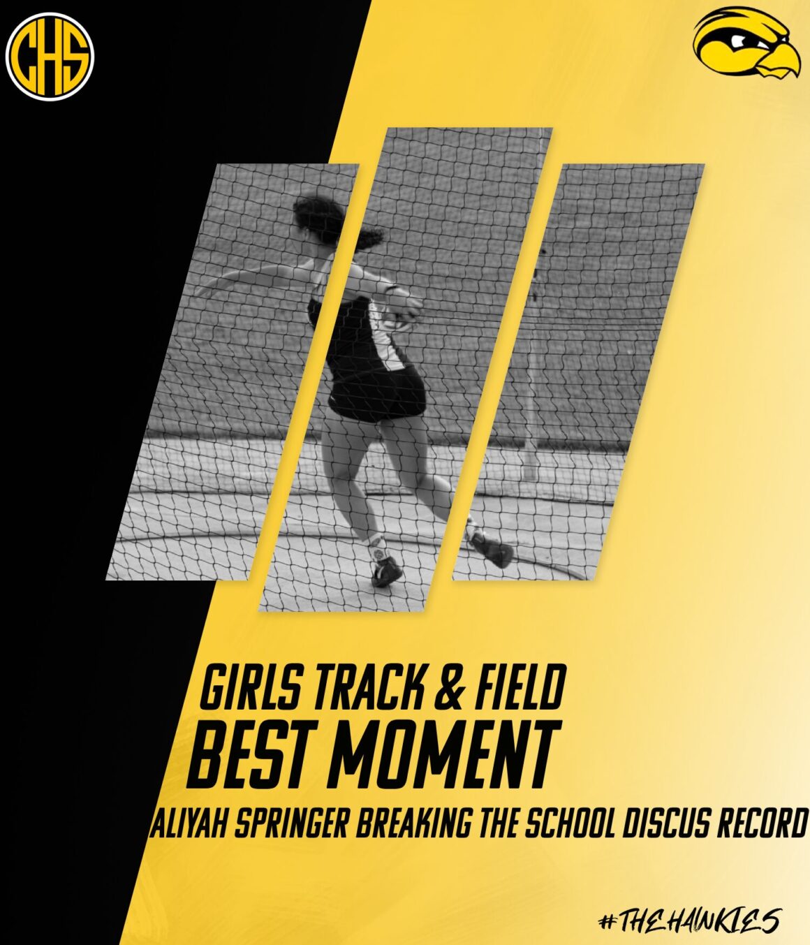 Girls Track & Field Hawkies!