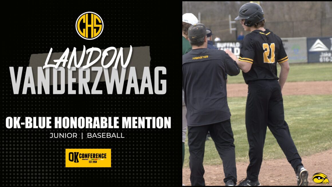 All Conference Honorable Mention: Landon Vanderzwaag
