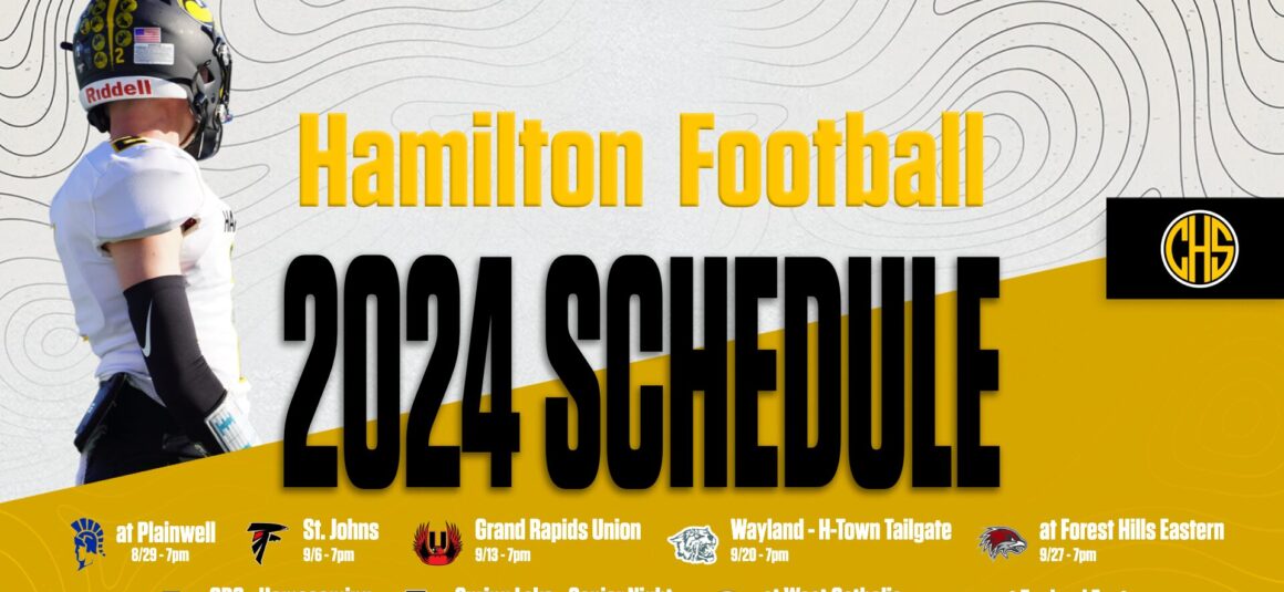 Football Season Schedule