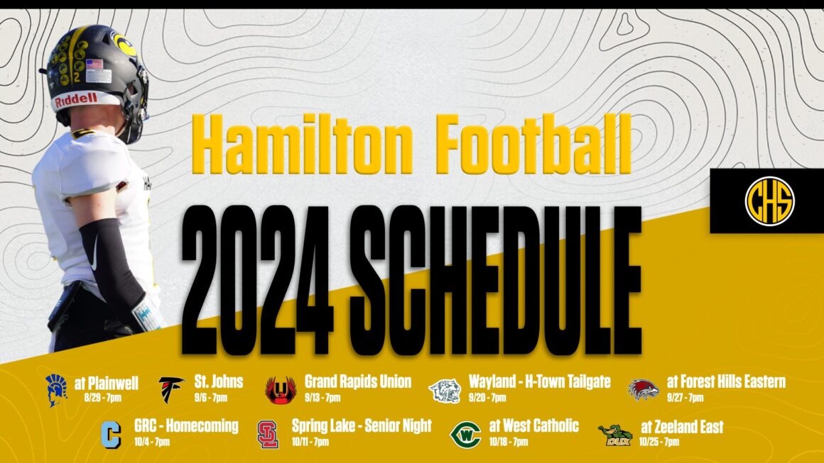 Football Season Schedule