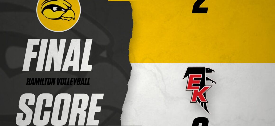 Hamilton Volleyball Rolls Over East Kentwood!