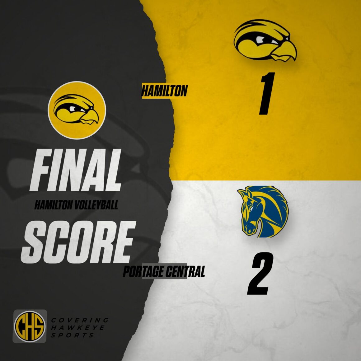 Hamilton Lost To Portage Central