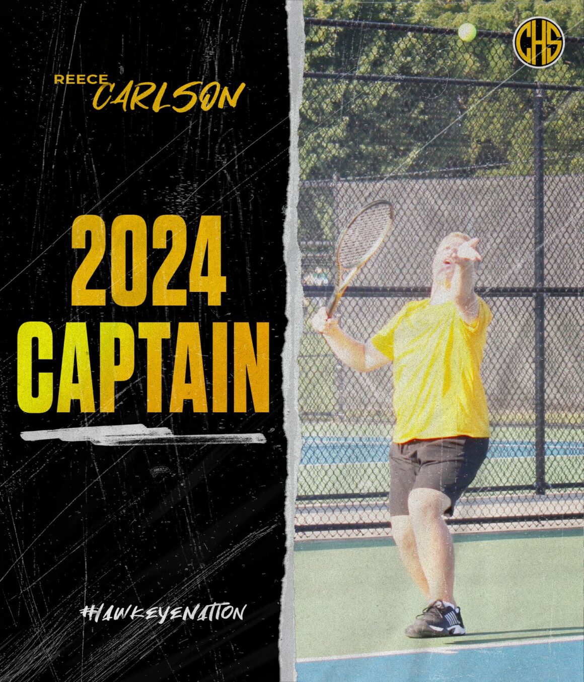 The Captain Of The 2024 Tennis Team