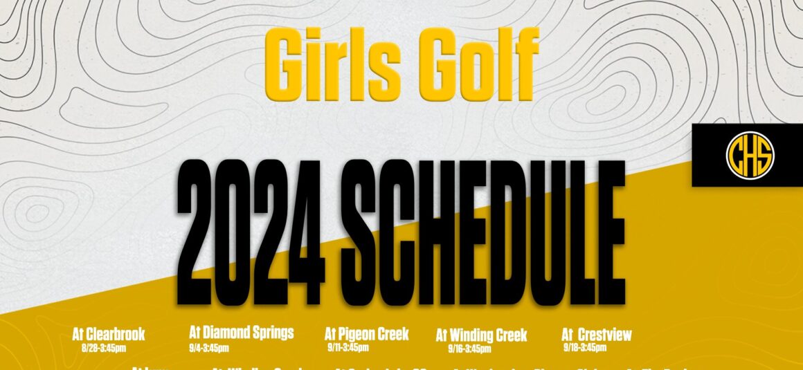 Girls Golf Season Schedule