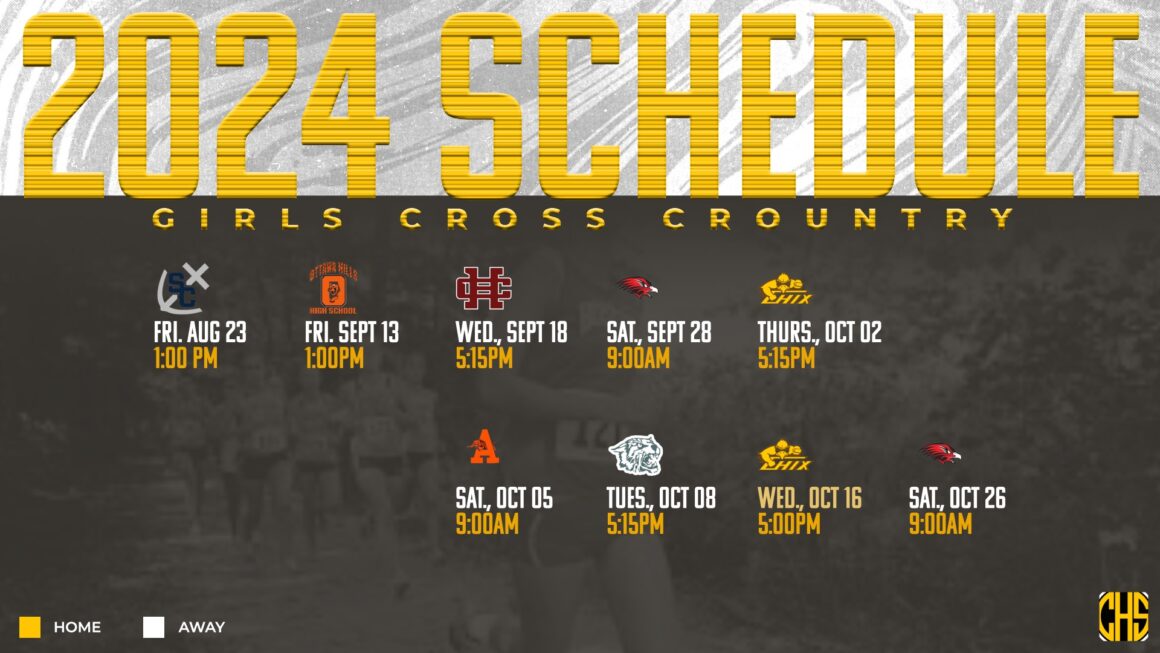 Girls Cross Country Season Schedule