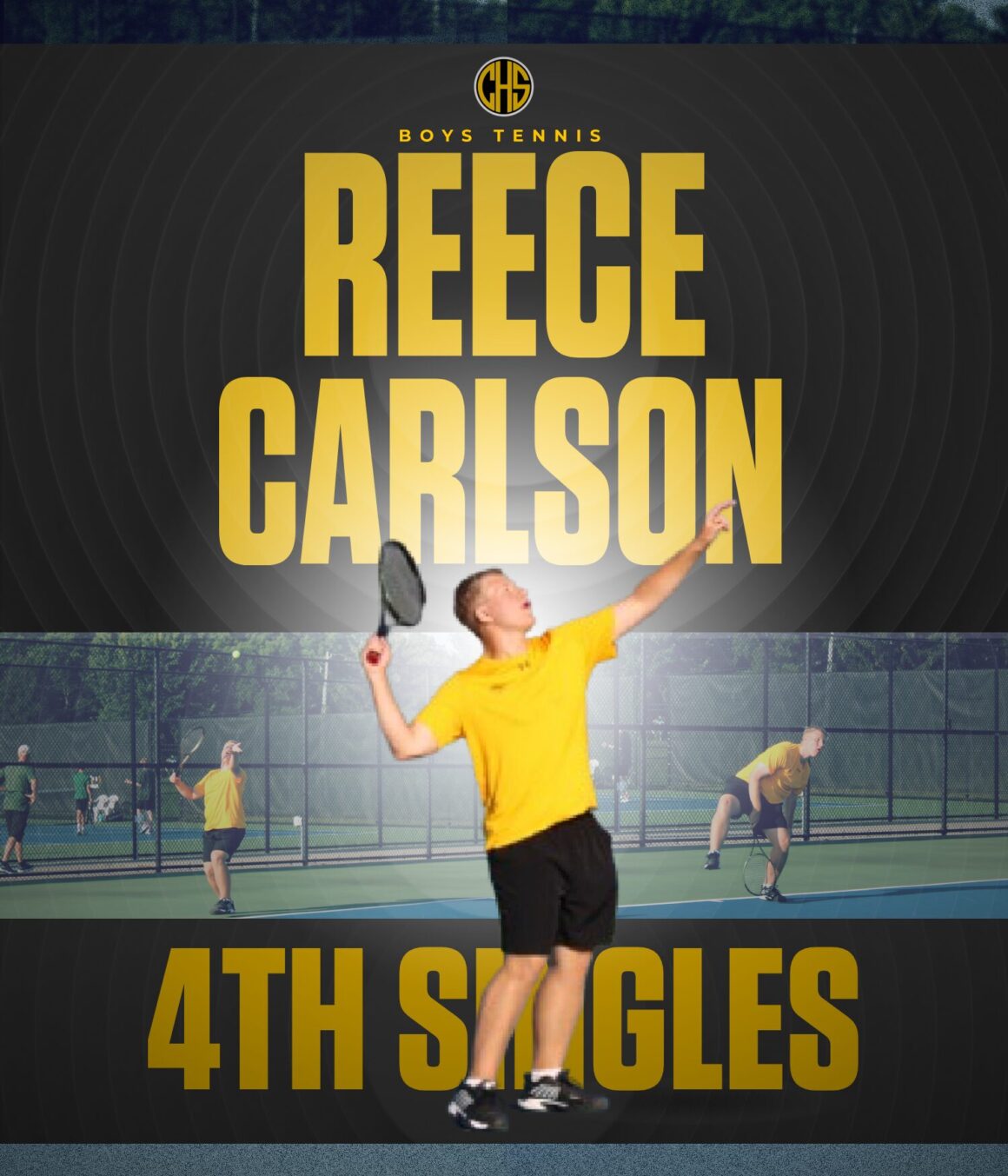 Reece Carlson places 4th!