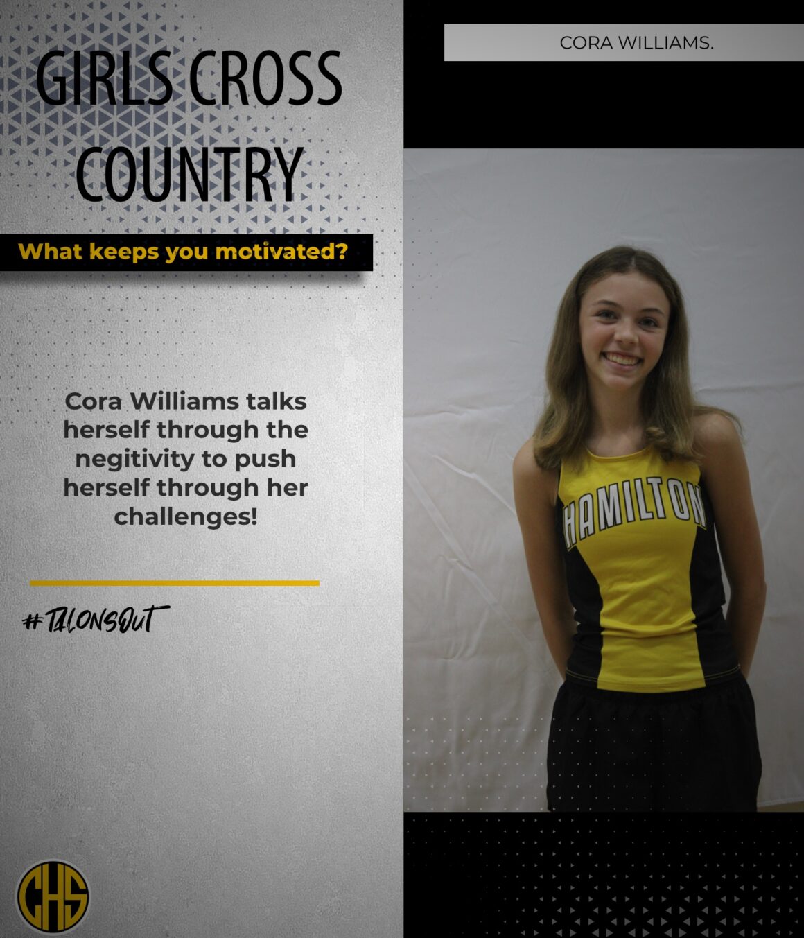 Girls Cross Country Quote