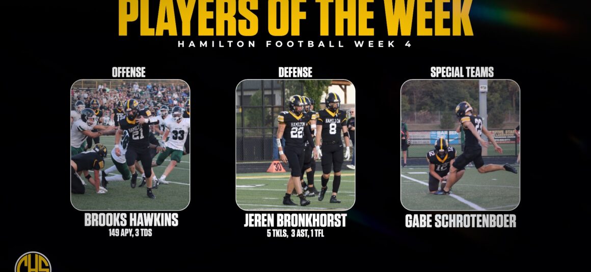 The Week 4 Football Players Of The Week
