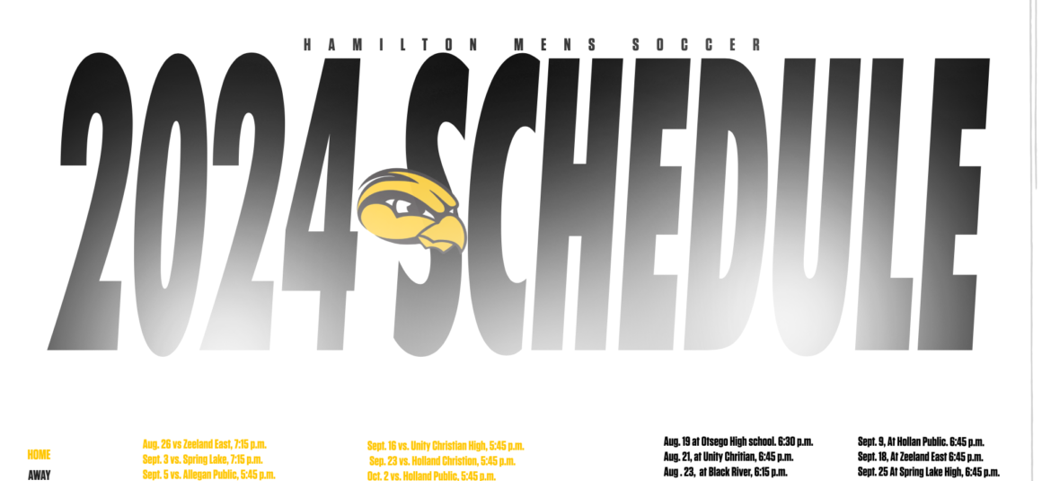 Mens Soccer Season Schedule