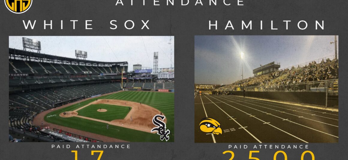 The Homecoming Attendance Vs The White Sox Attendance