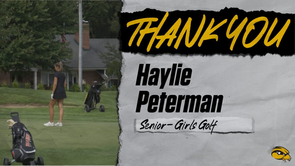 Thank You Senior Haylie Peterman