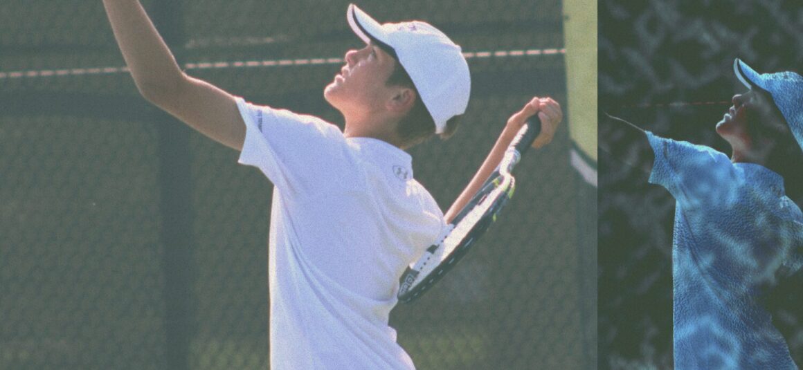 Boys Tennis Returning Broden Vanweiren
