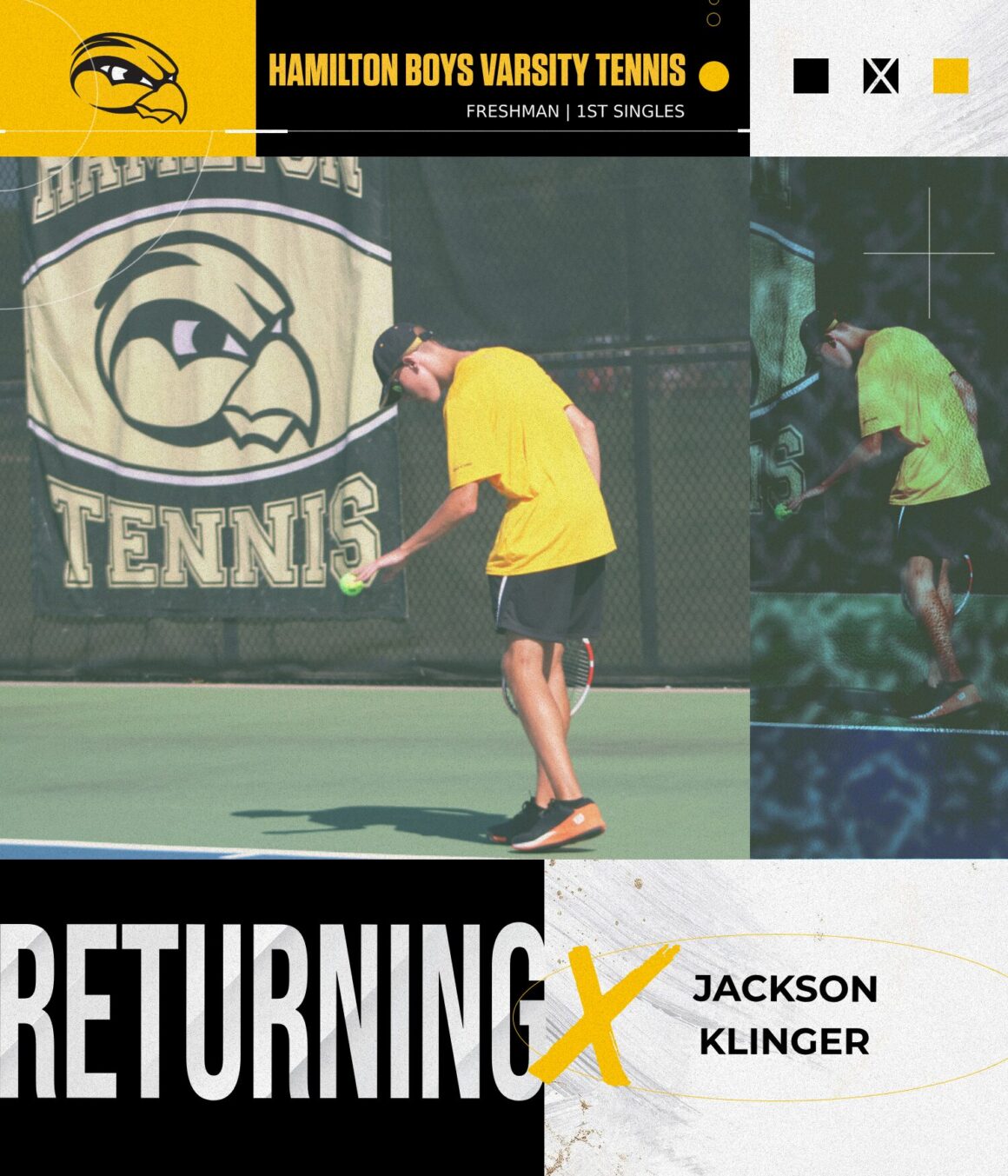 Boys Tennis Returning Jackson Klinger