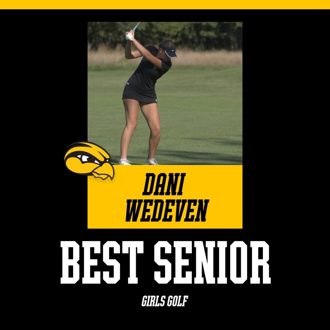 Best Senior Was Dani Wedeven