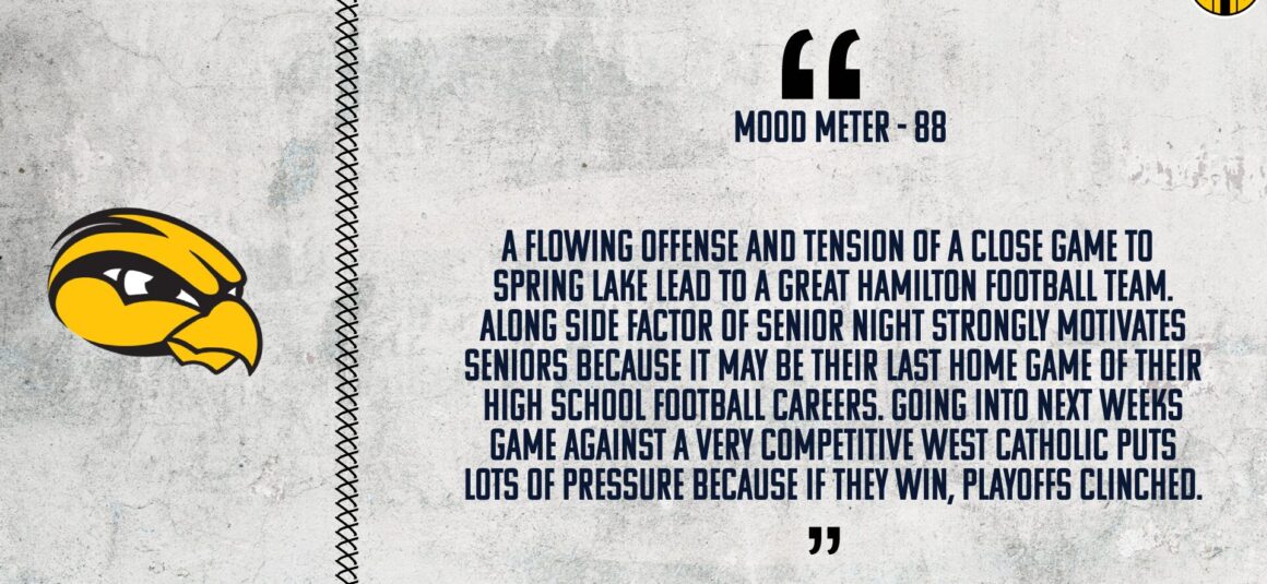 The Football Mood Meter Is At 88!