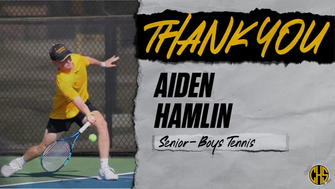 Thank You Senior Aiden Hamlin