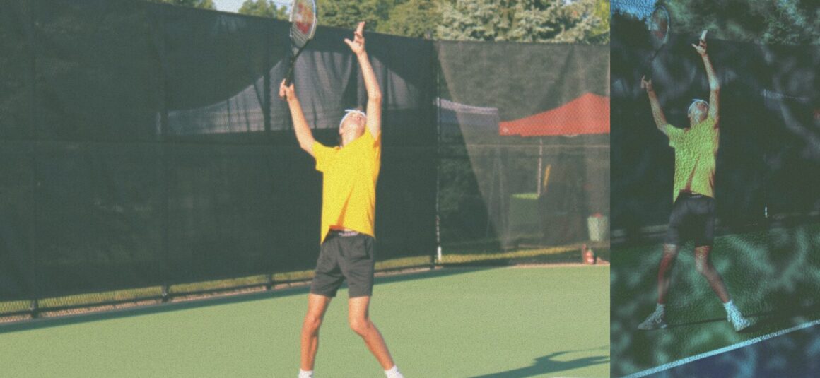 Boys Tennis Returning Grayden Lubbers