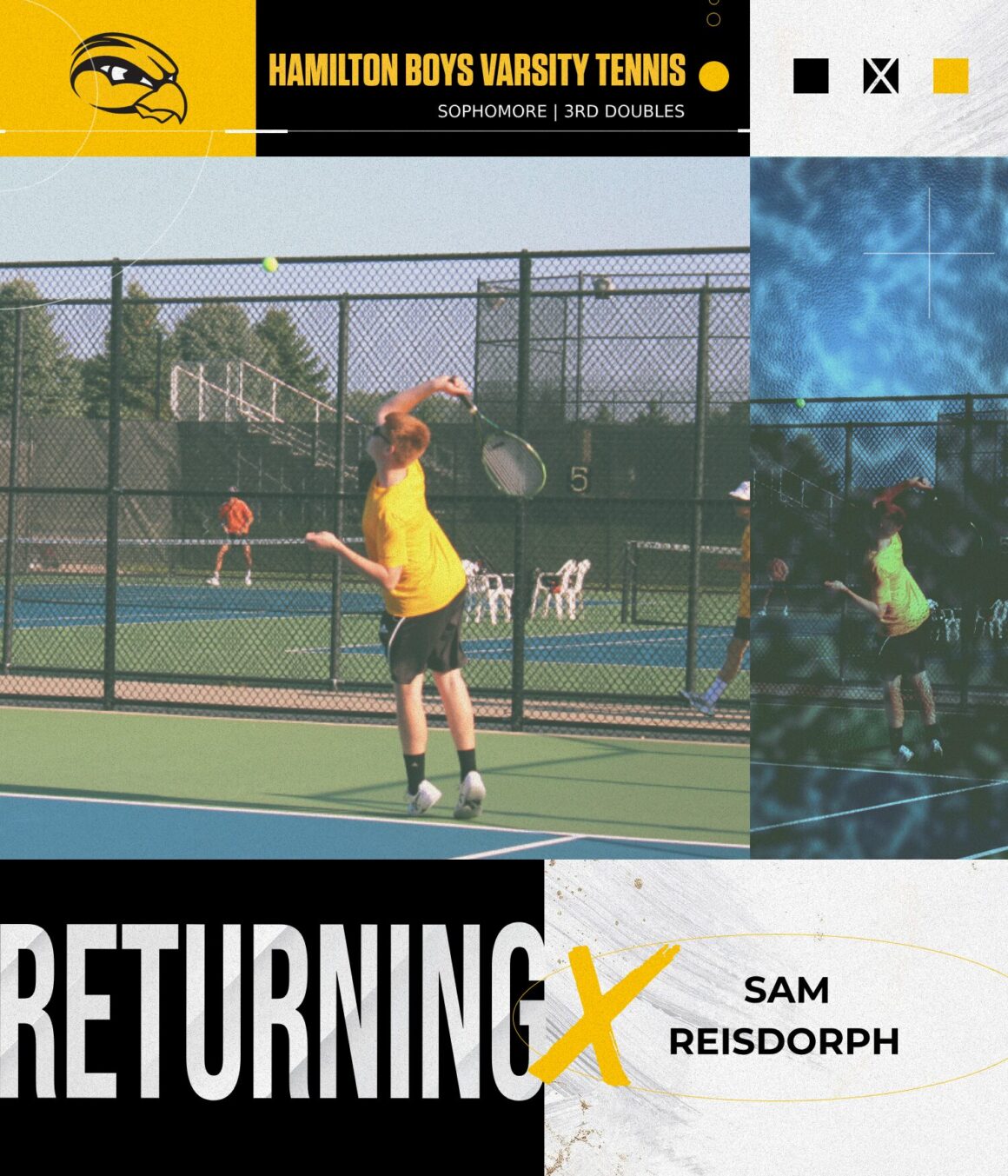 Boys Tennis Returning Sam Reisdorph