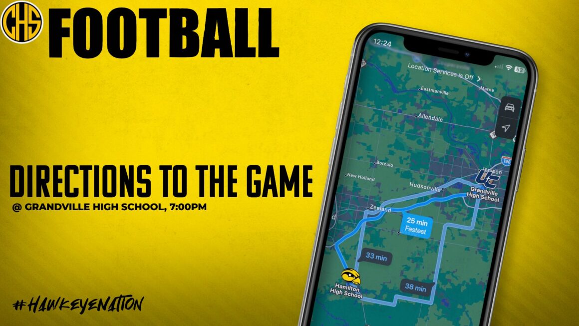 Directions To The Football Game At Grandville High School