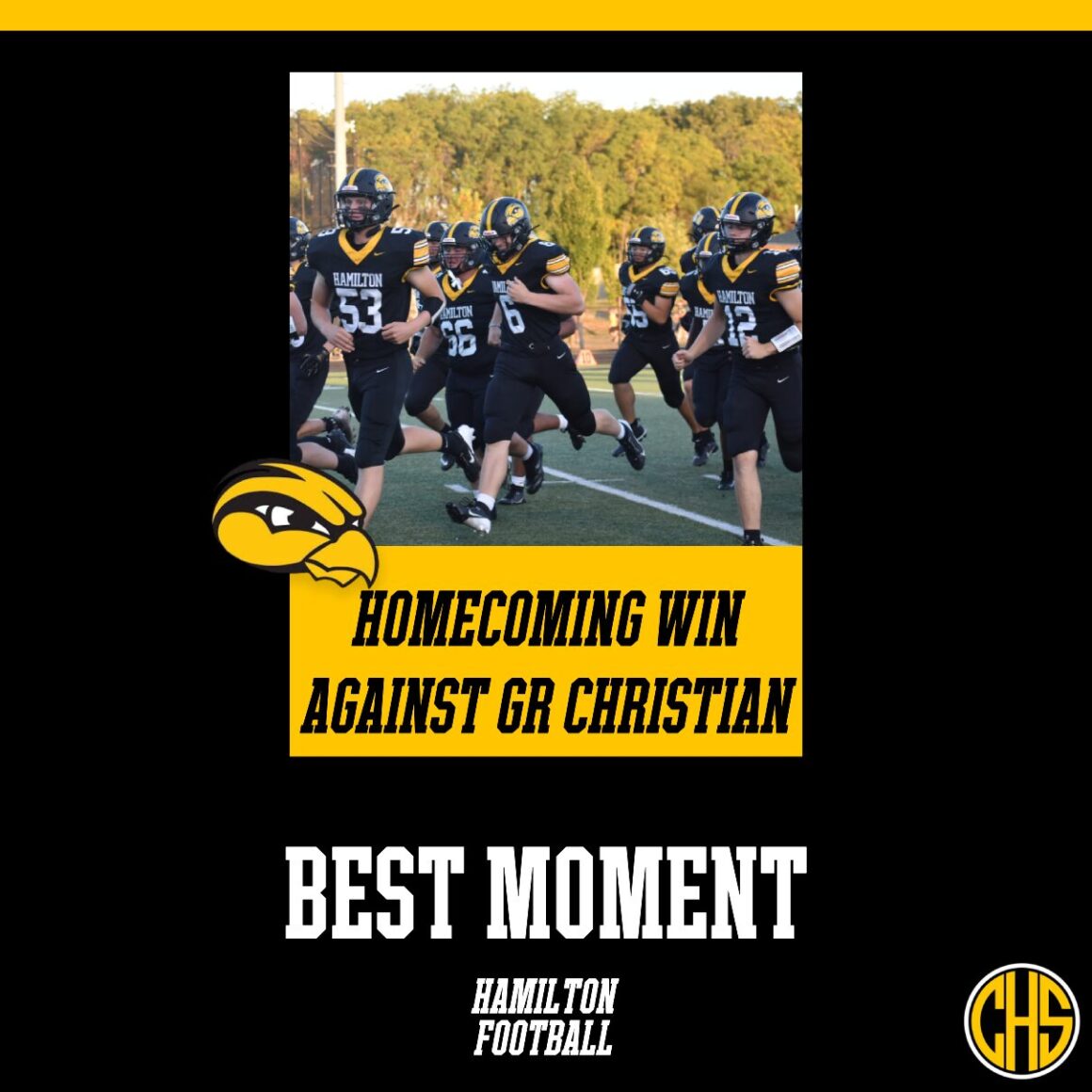 Best Moment Was Homecoming Win Against GR Christian