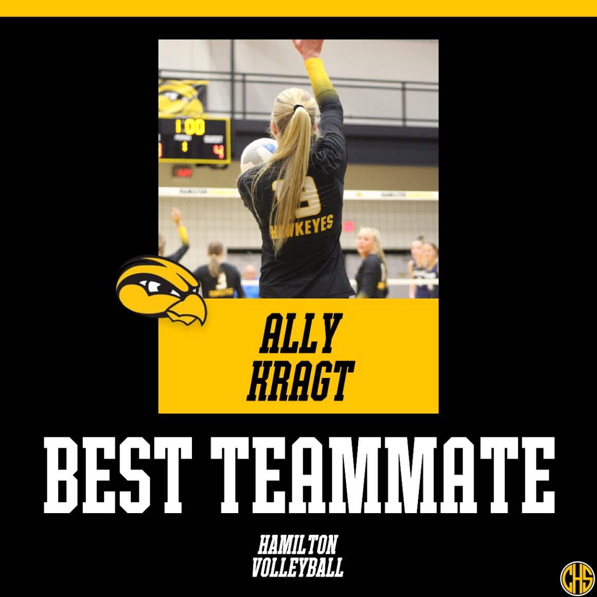 Best Teammate Ally Kragt