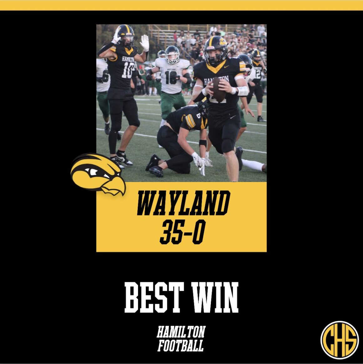 Best Win 35-0 Wayland