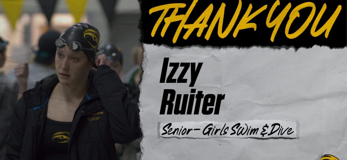 Thank You Senior Izzy Ruiter