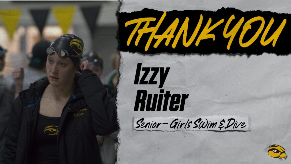 Thank You Senior Izzy Ruiter