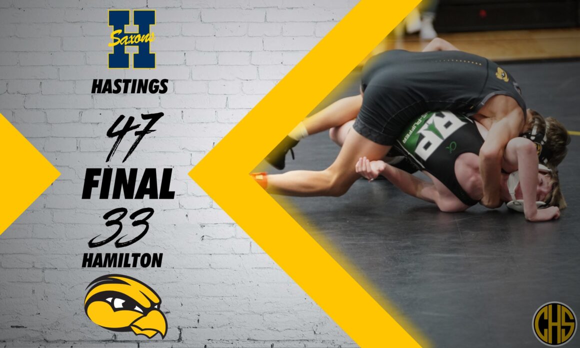 Boys Wrestling Came Short To Hastings