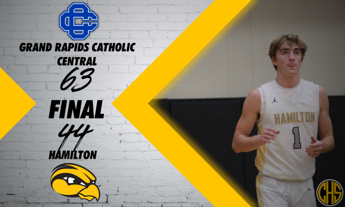 A Boys Basketball Loss To Grand Rapids Catholic