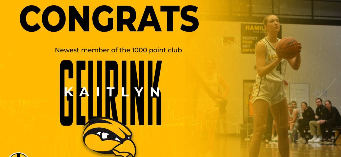Kaitlyn Gerink Joins The 1000pt Club