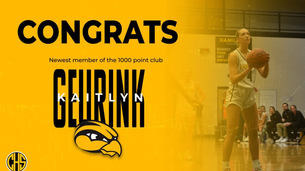 Kaitlyn Gerink Joins The 1000pt Club