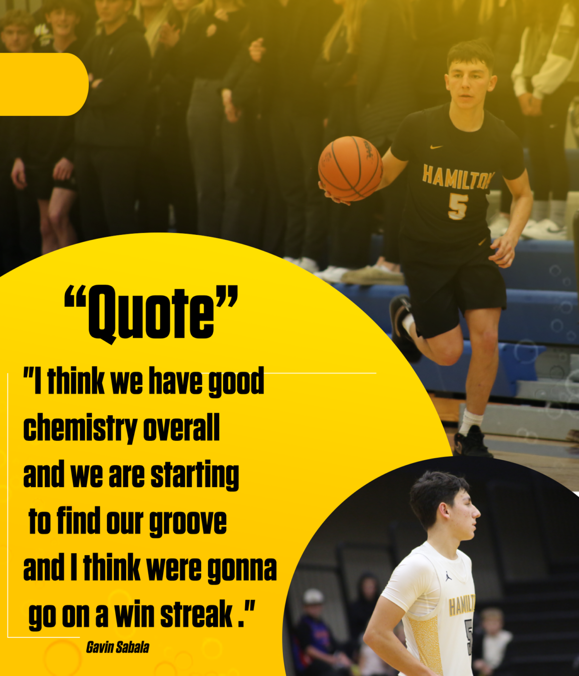 Boys Basketball Quote From Gavin Sabala