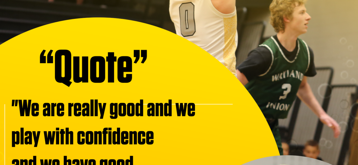 Boys Basketball Quote From Jeren Bronkhorst