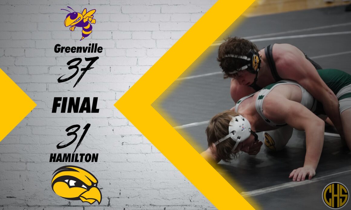 Boys Wrestling Loss to Greenville In A Hard Fight