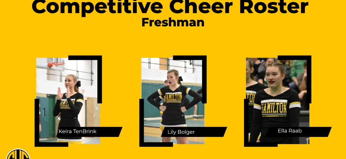 Competitive Cheer Freshman Roster