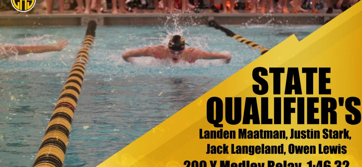 200 Y Medley Relay State Qualifier’s