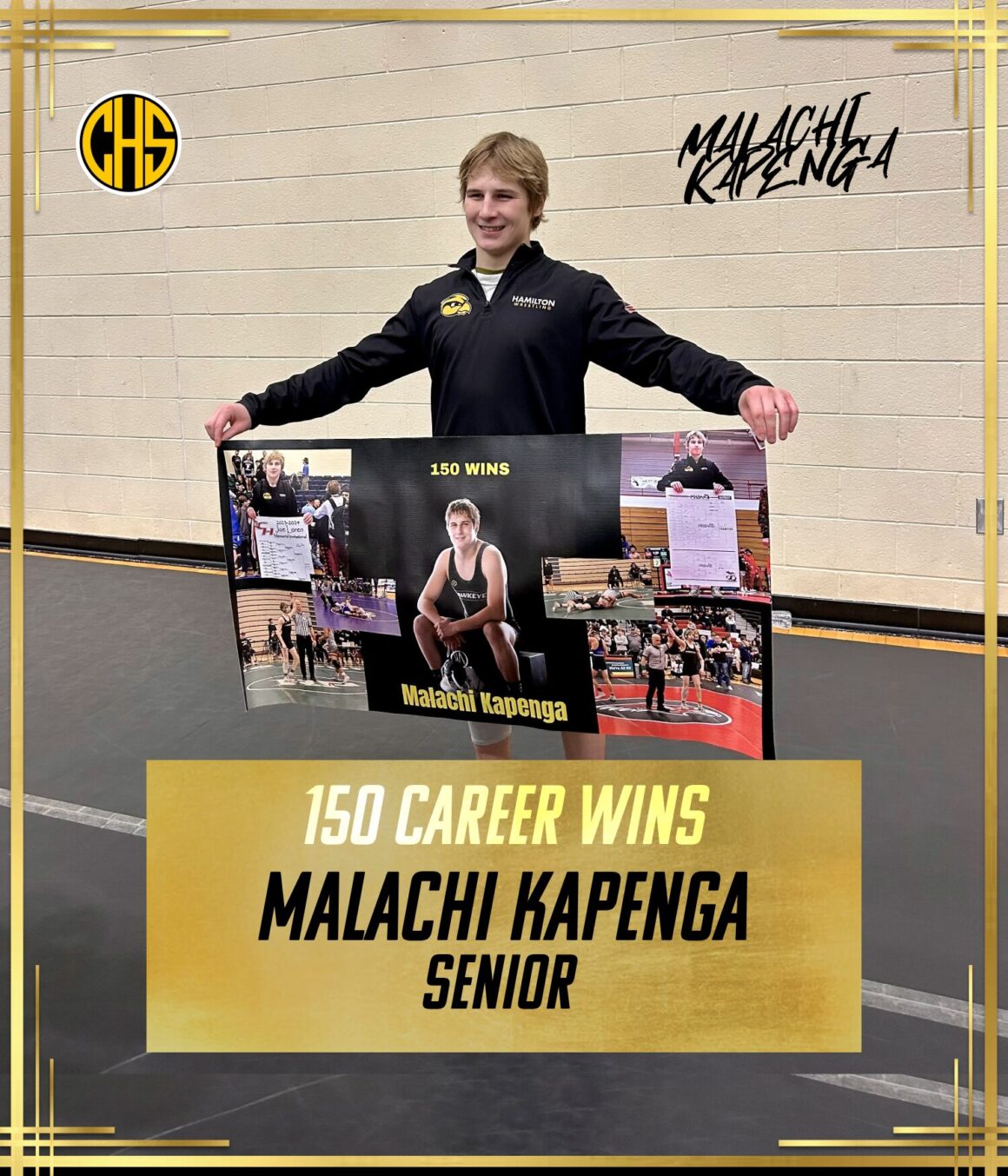 Malachi Kapenga 150 Career Wins