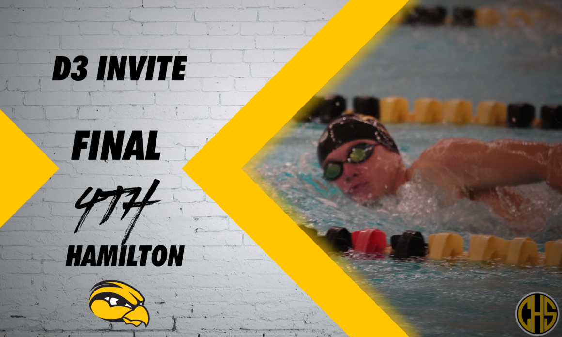 Hamilton Gets 4th At The D3 Invite