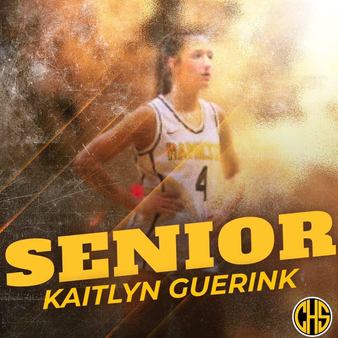 Girls Basketball Senior Kaitlyn Guerink