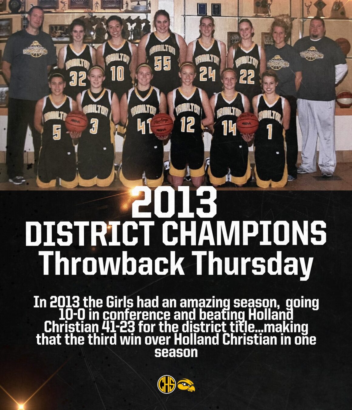 2013 District Champions Throwback Thursday
