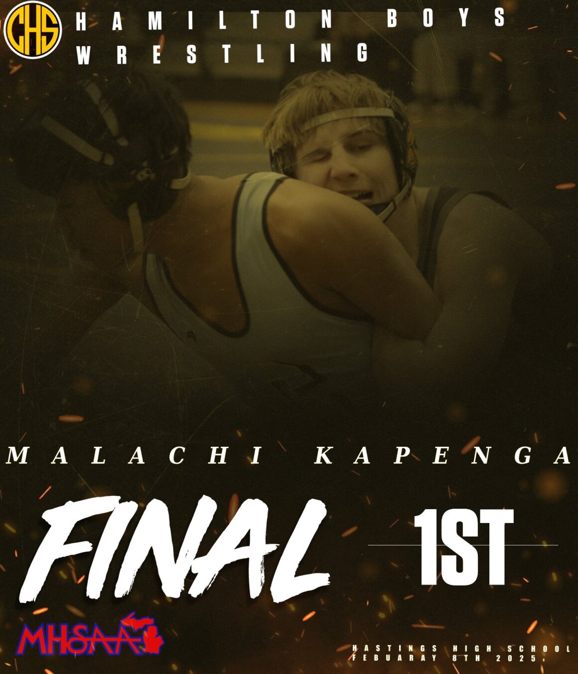 Malachi Kapenga 1st