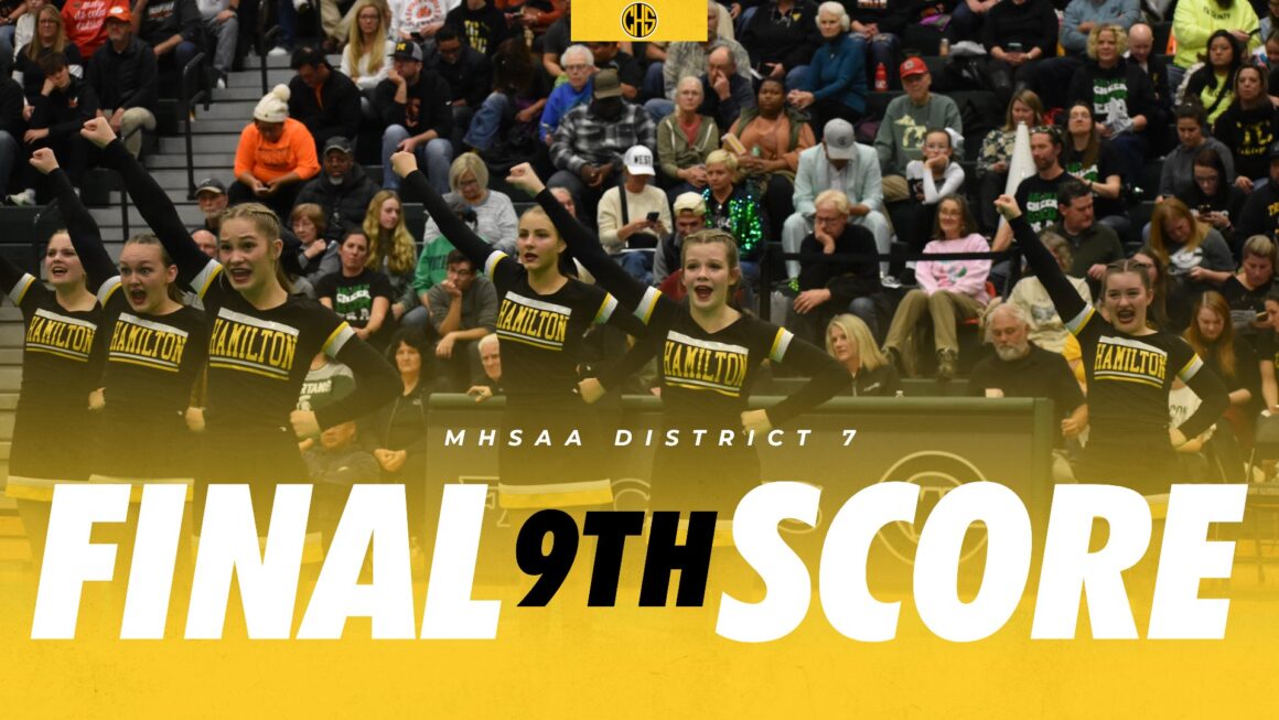 Competitive Cheer Gets 9th At MHSAA District 7