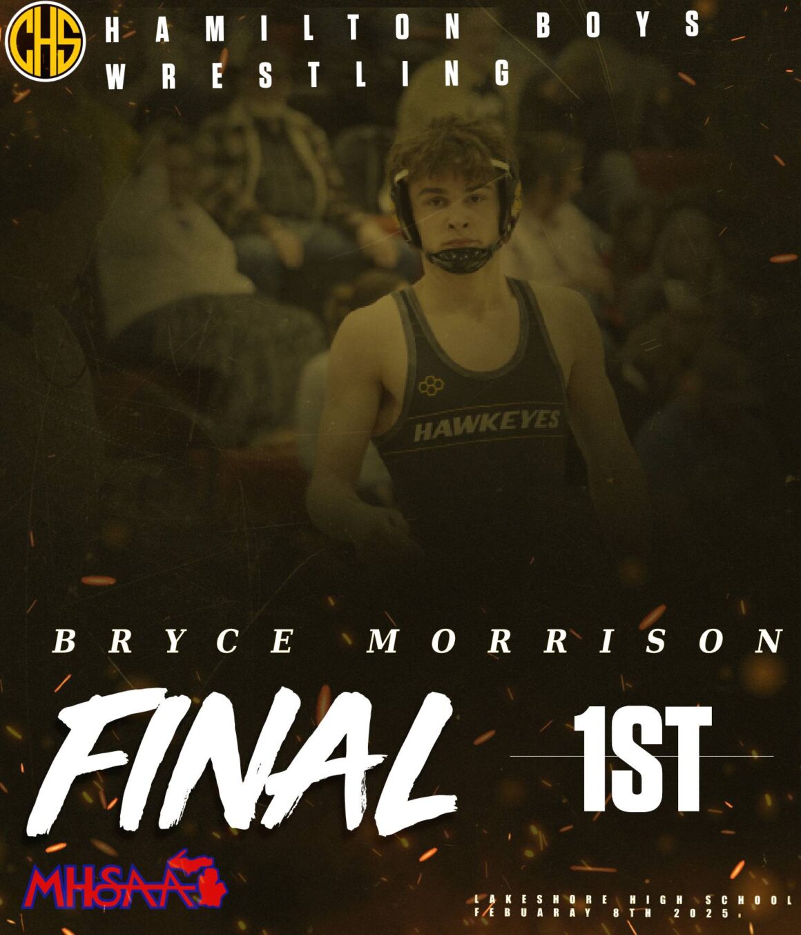 Bryce Morrison 1st