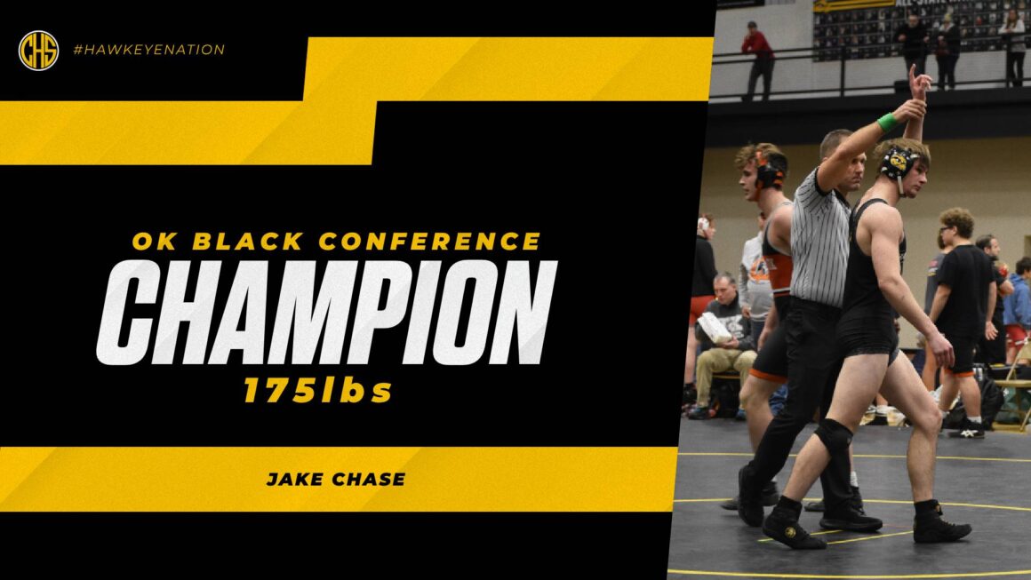 Ok Black Conference Champion Jake Chase