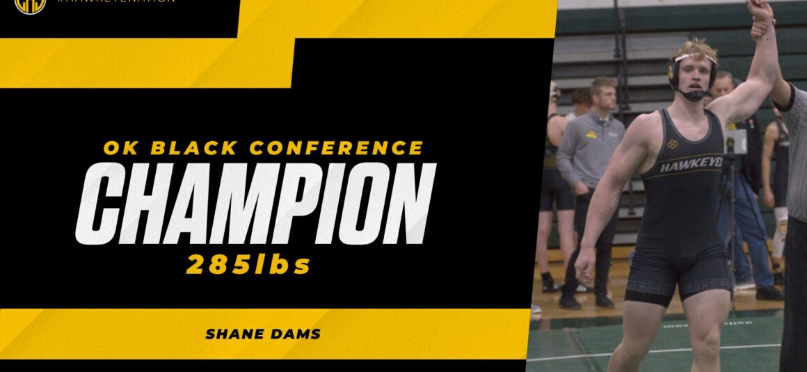 Ok Black Conference Champion Shane Dams